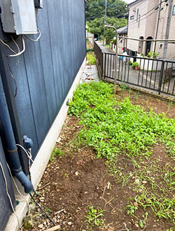 ゴミ屋敷の掃除作業後